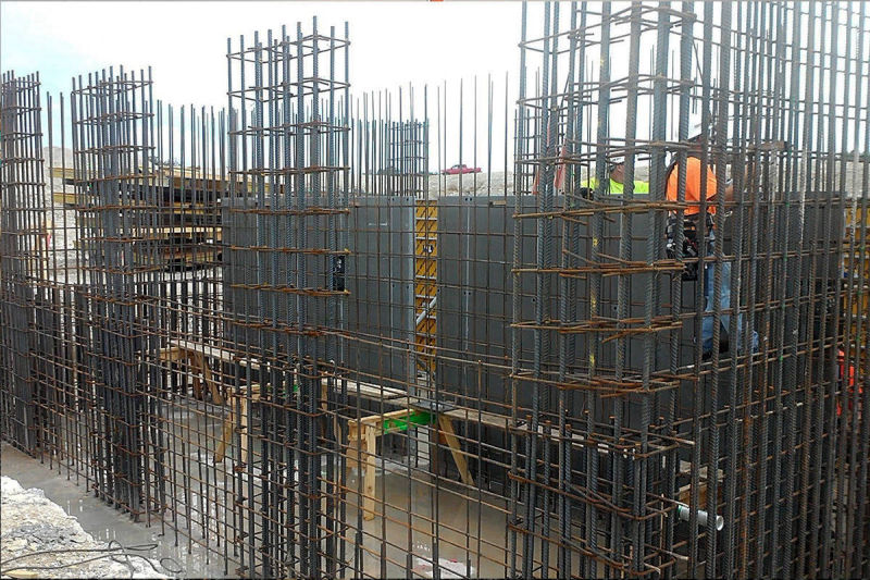 St. Mary's Hospital | Penn Services | Steel Erection | Rebar Installation