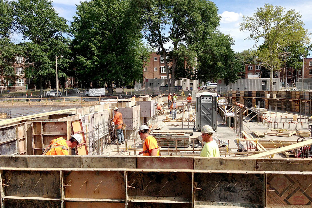 Washington University - Student Housing | Penn Services Rebar Services